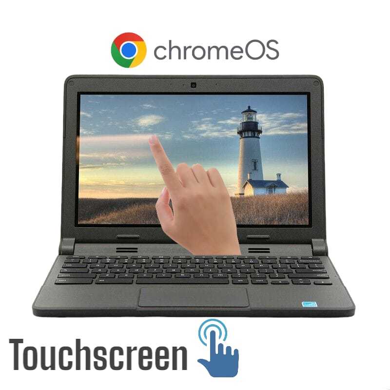[D09] Laptop Dell Touchscreen 4GB Emmc 16GB OS CHROME