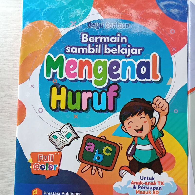 buku TK mengenal huruf dan angka terlaris