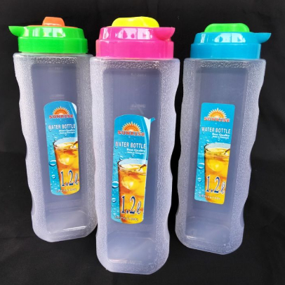 Coolpot Botol Air Minum Botol Air Dingin Kulkas 1.2 Liter Sunrise / Botol kulkas ISI 2PCS