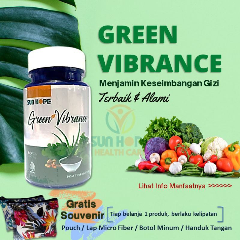 Sun Hope Green Vibrance Serat Sayur