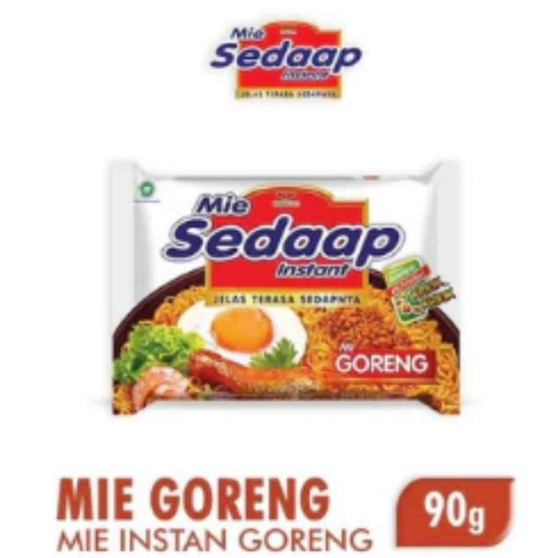 

Sedaap Goreng/Kuah Mie Instan 75gr X 10 Pcs