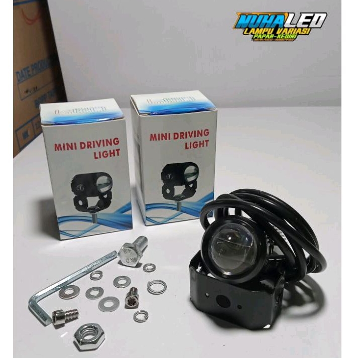Lampu tembak laser LED D2 plus kipas 2 warna 12v-24v