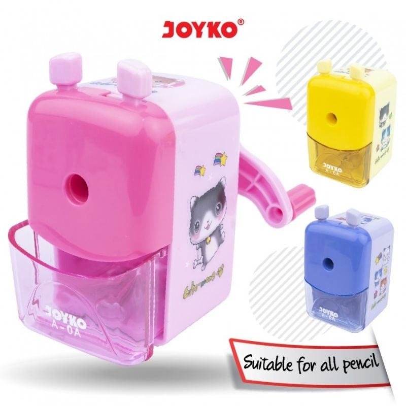 

Sharpener joyko tipe A-0A/Sugu putar lucu/Serutan anak karakter lucu