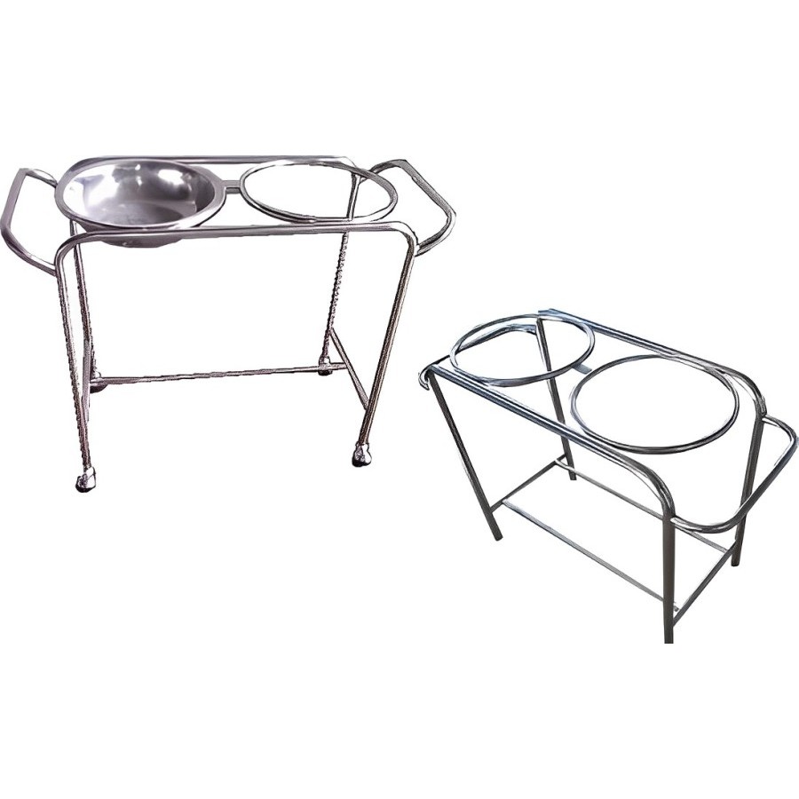 Stand waskom K.4 double + Waskom full stanless steel / Waskom