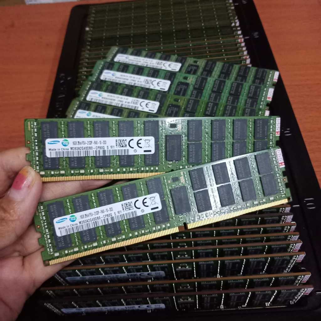 MEMORY DDR4 PC4-2133P 16GB ECC FOR SERVER XEON, DELL/HP/MAC/IBM
