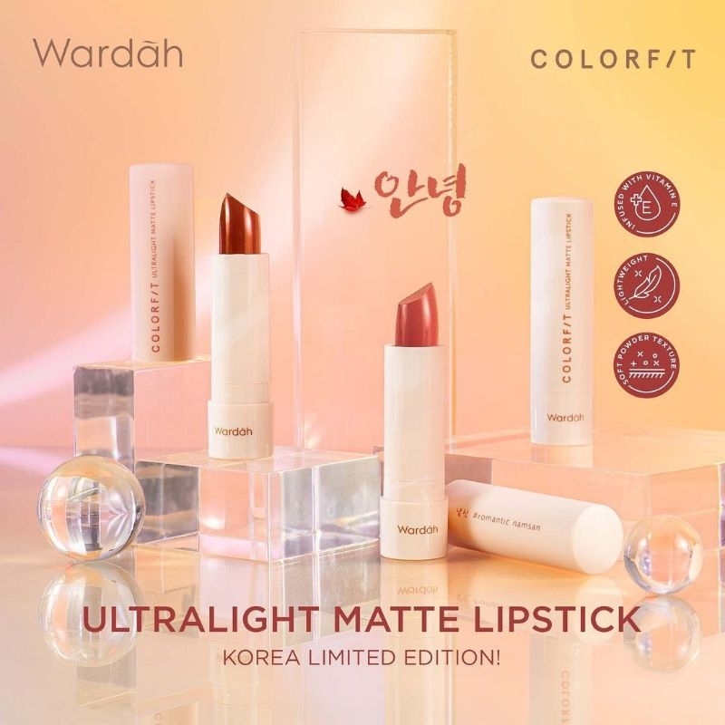 Wardah Colorfit Ultralight Matte lipstik