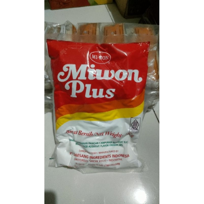 

Miwon Plus Bumbu Penguat Rasa Kemasan 1kg