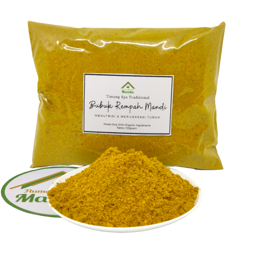 Bubuk Rempah Mandi Spa | Bubuk Timung | Ukup | Tangas | Kemasan KILOAN 1KG