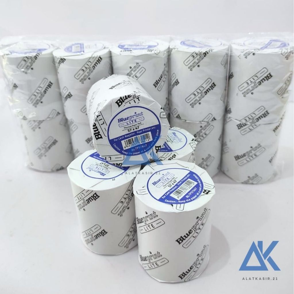 

(1ROLL)KERTAS STRUK THERMAL 57x47 KERTAS BLUEPRINT THERMAL 57 x 47 MM
