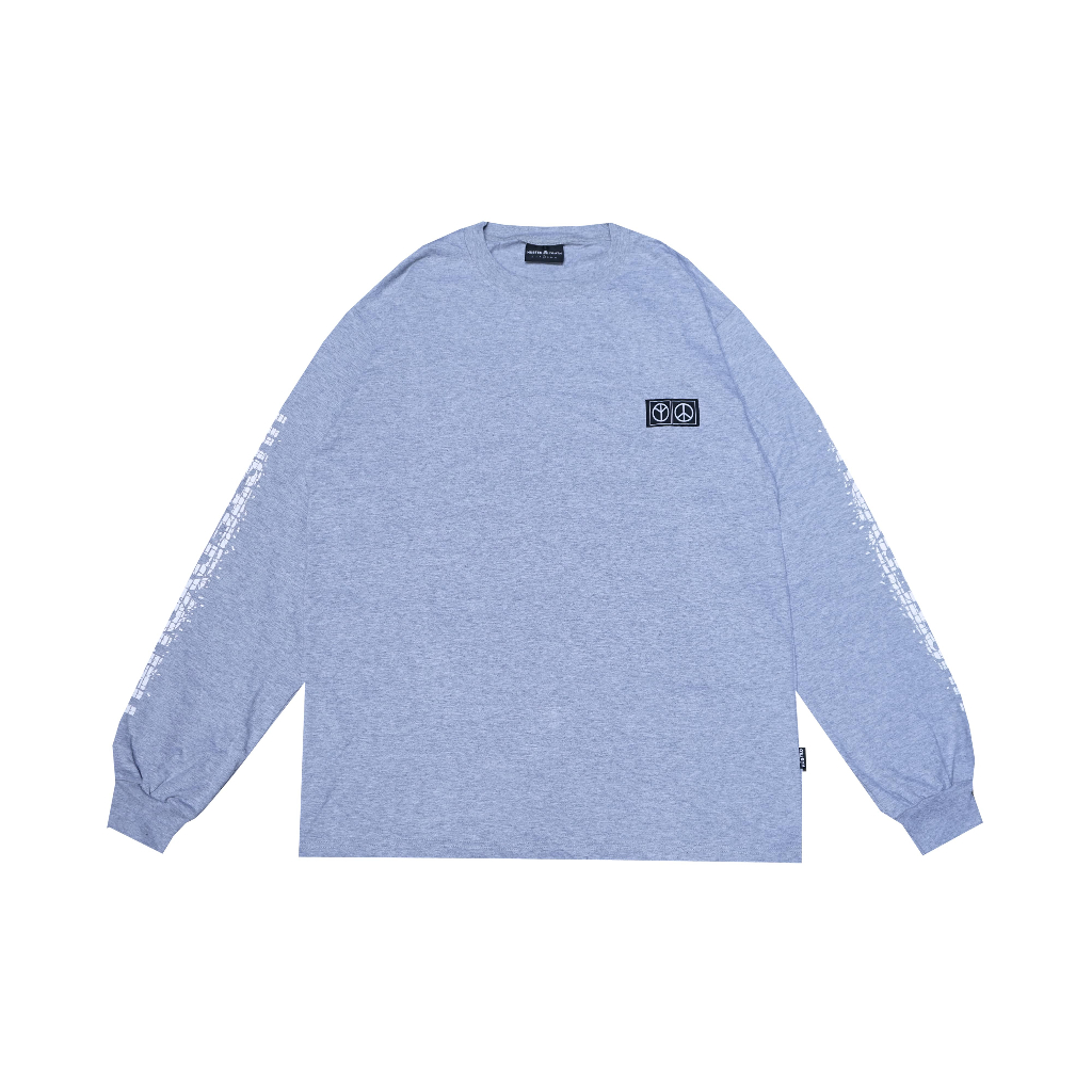 HUSTED LENGAN PANJANG WHIDS GREY
