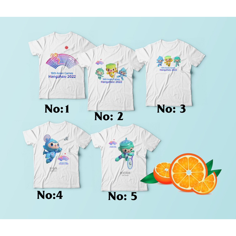 kaos asian games hangzhou / kaos asian games 2023/ kaos asian games / kaos asian games 2023 china / 