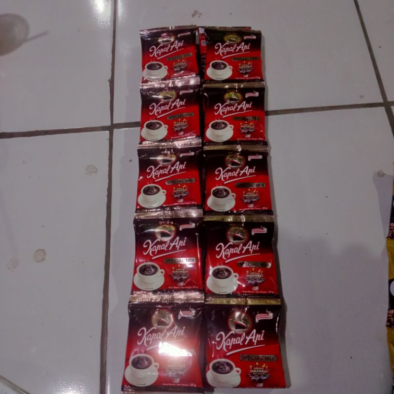 

KOPI KAPAL API + Gula serenteng isi 10