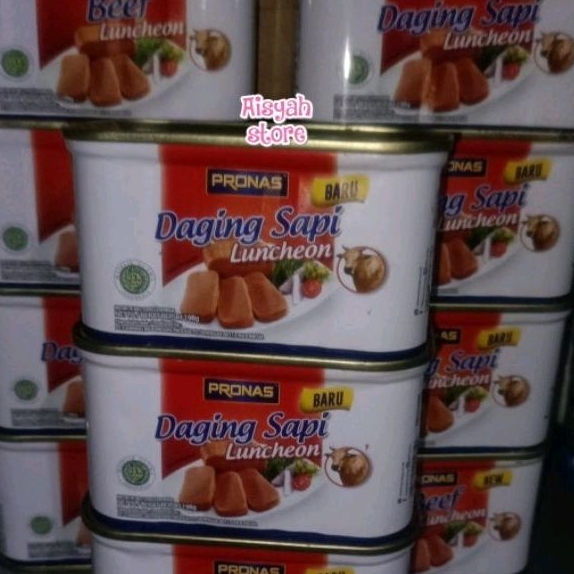 

pronas kornet sapi luncheon 198 g