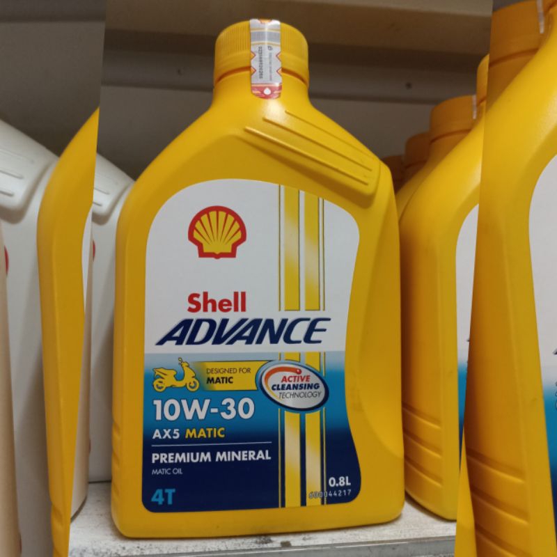 Oli shell advance matic ax5 10w-30