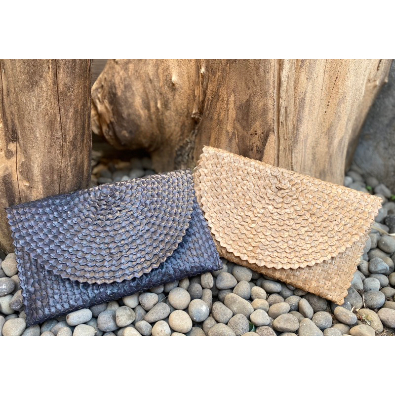 DOMPET ANYAMAN BALI / CLUTCH ANYAMAN