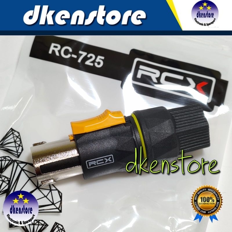 Jek Spikon RCX  RC725 konektor speaker RC 725 spiker anti air