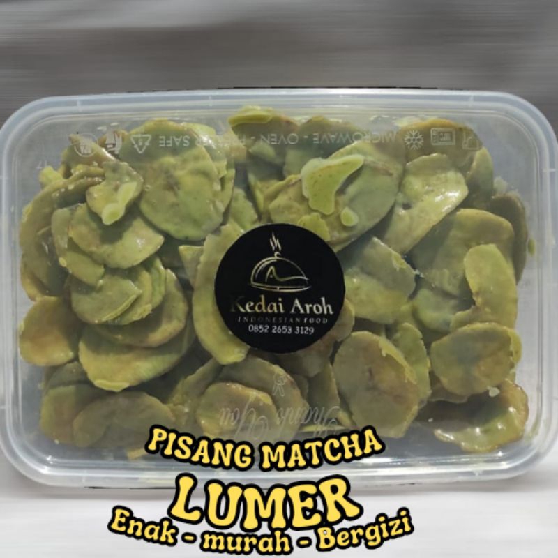 

KERIPIK PISANG LUMER MATCHA