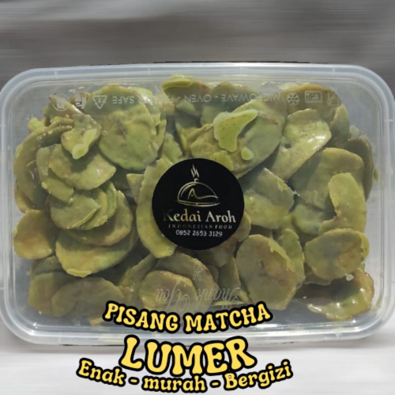 KERIPIK PISANG LUMER MATCHA