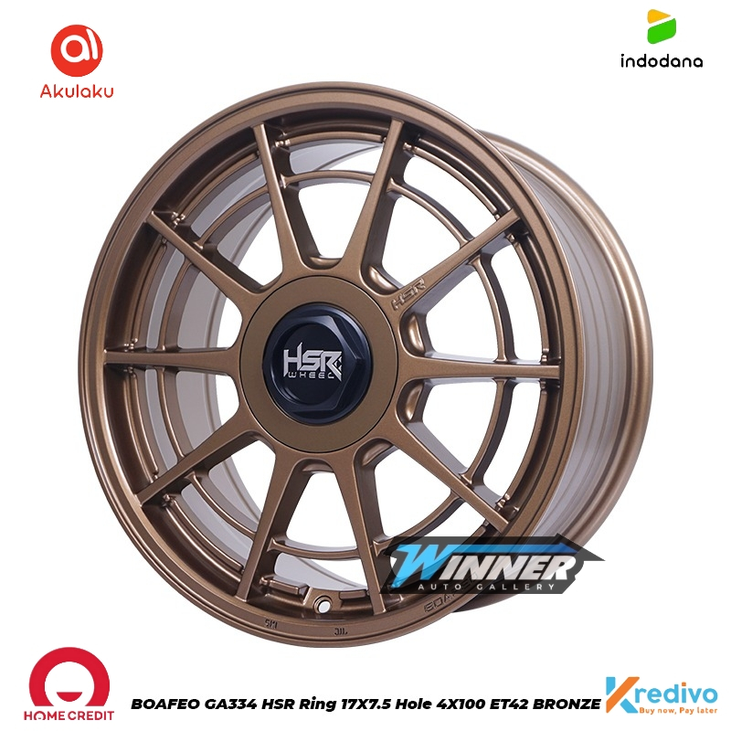 Velg Racing Toyota Yaris Ring 17 - PELEK Import HSR Wheels Denpasar