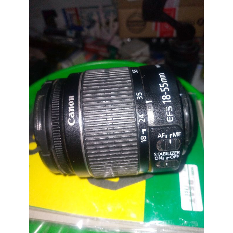 lensa kit for canon 18-55mm