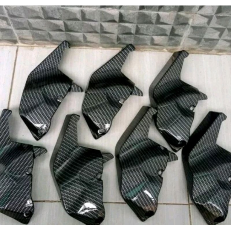 CARBON COVER CAP L TUTUP CVT MOTOR BEAT FI 2014/ 2016 FULL KARBON