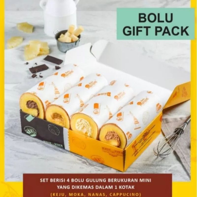 

Bolu Gulung Meranti Medan Gift Pack