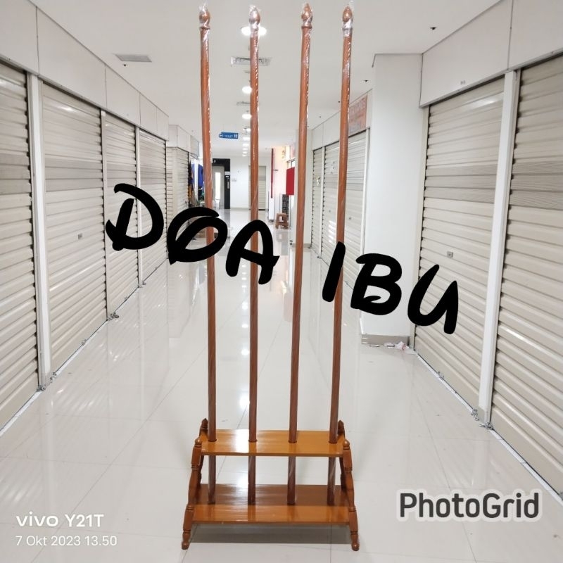 

best seller tiang pataka ruangan lubang 4 ready stock