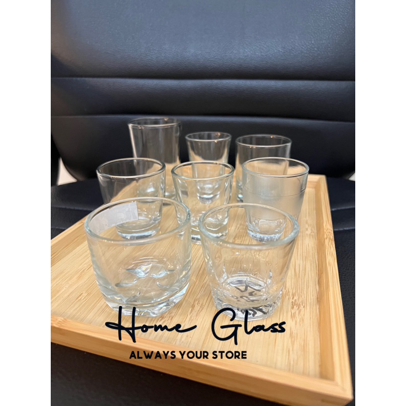 6 Pcs] Gelas Sloki Kedaung/Gelas Whisky / Gelas Soju / Gelas Tequilla/ Souce Glass/Tempat lilin
