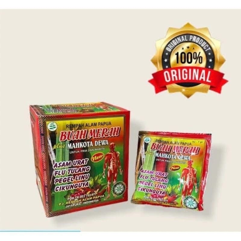 

herbal buah merah plus mahkota dewa