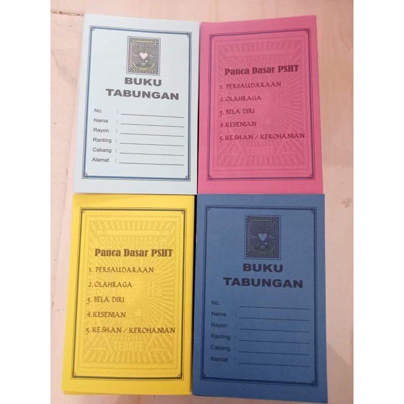 buku tabungan siswa psht