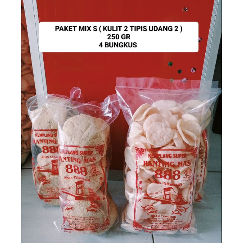 

PAKET MIX S (KULIT 2 TIPIS UDANG 2)