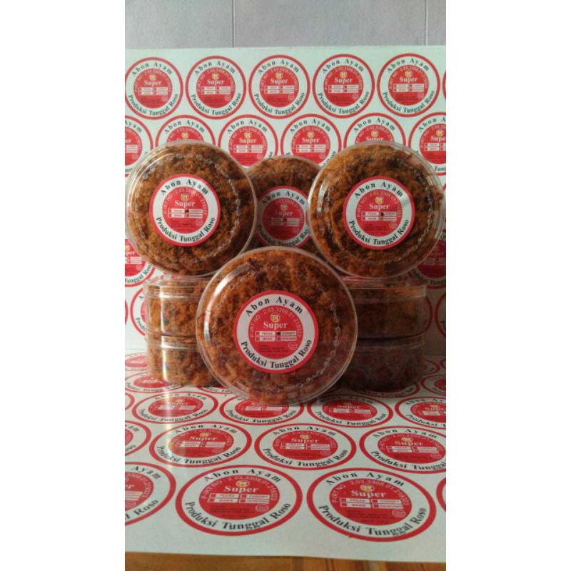 

ABON AYAM TUNGGAL ROSO TOPLES 100GR FREE BUBBLE WRAP RASA RENDANG DAN LAINNYA