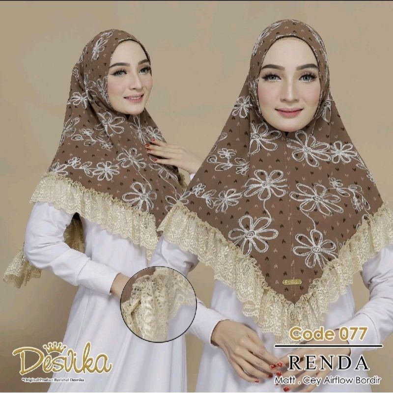 HIJAB INSTAN/ Hijab Desvika code 077 by DESVIKA