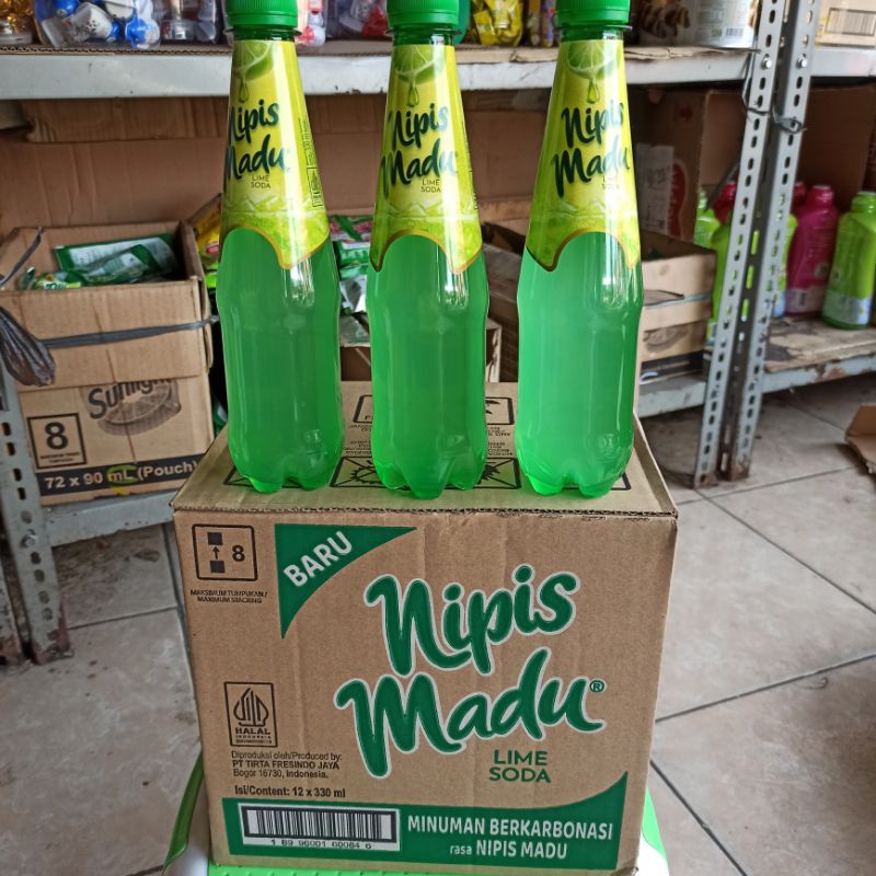 

Minuman Berkarbonasi Rasa NIPIS MADU Lime Soda