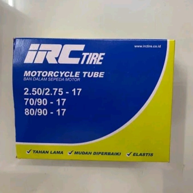 Ban Dalam IRC 250/275-17 Ring 17 Ban Belakang Motor Bebek