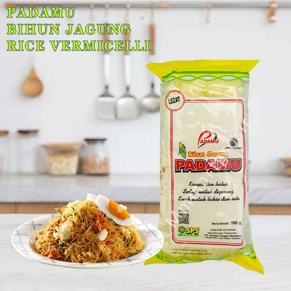 

Padamu / Bihun jagung / Bihun Rice Vermicelli / 160gr