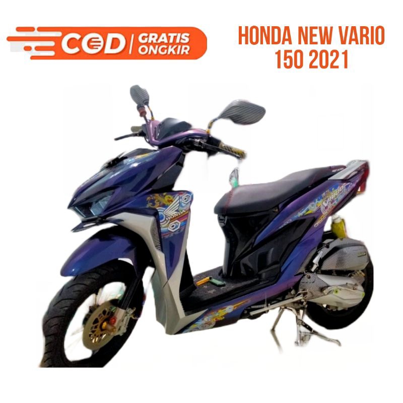 STRIPING CUSTOM VARIO NEW 150 2021 TRANSPARAN HOLOGRAM