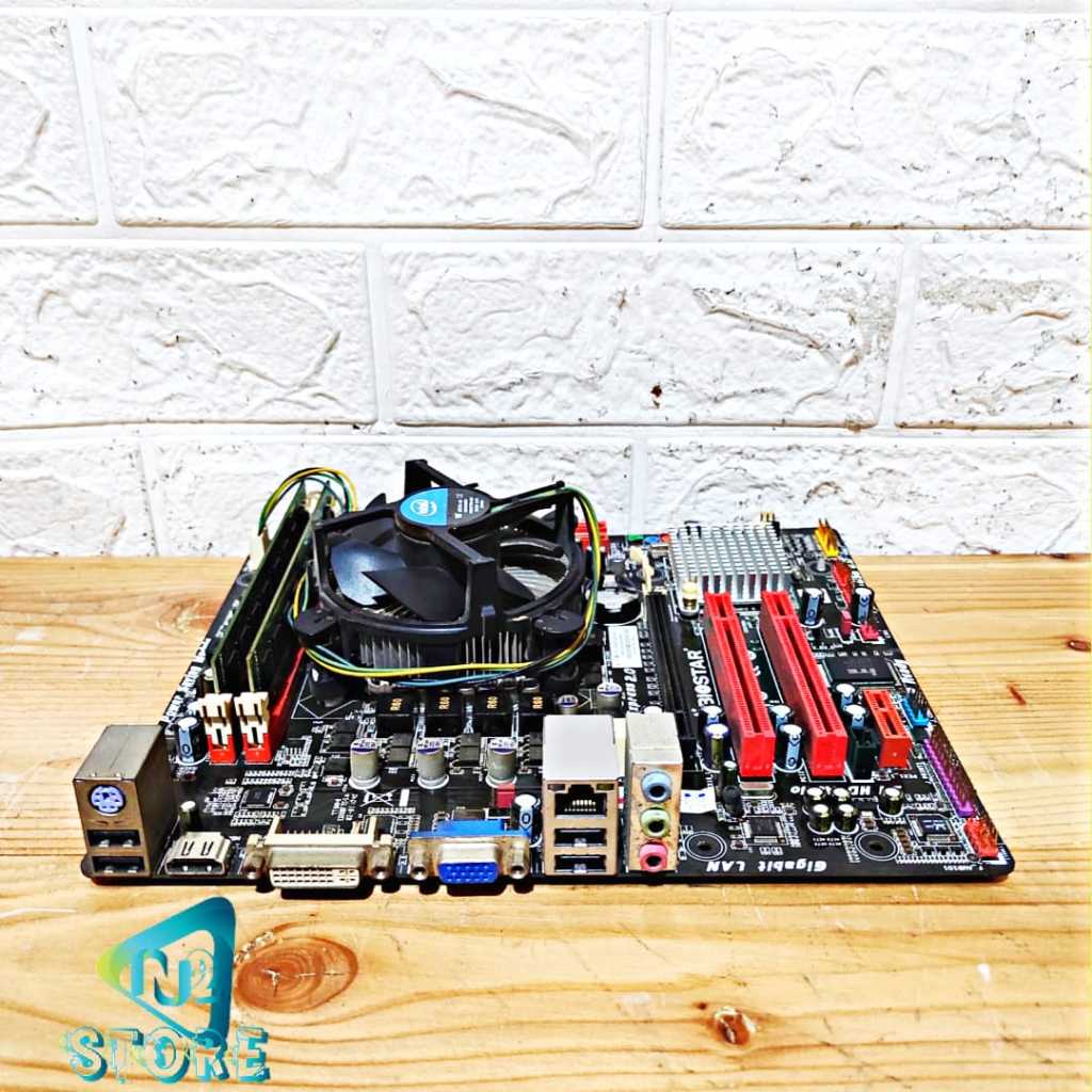 MOTHERBOARD BIOSTAR H55 R615