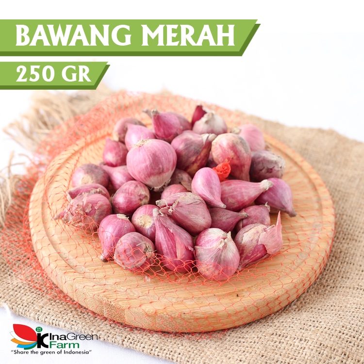 

Inagreen Farm Bandung Bawang Merah 250 Gram