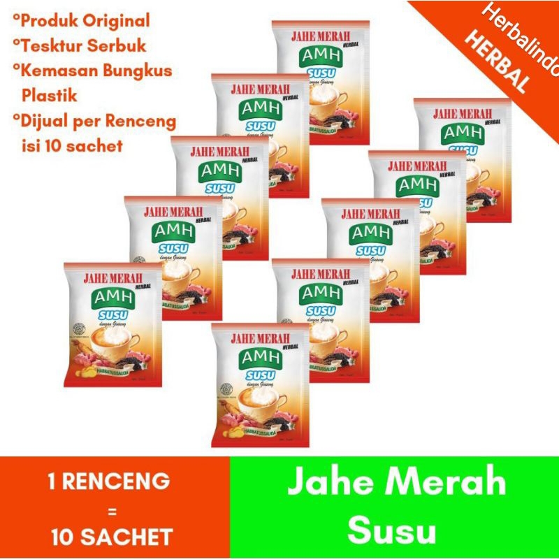 

Jahe Susu AMH 1 RENCENG/10 SASET