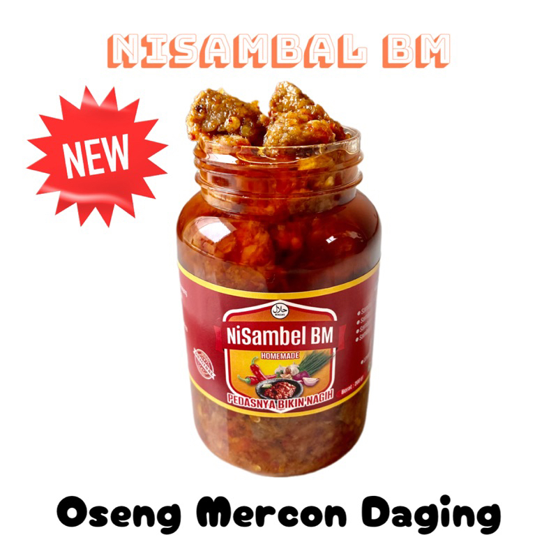 

Oseng Mercon Daging By NiSambal BM Homemade Fresh