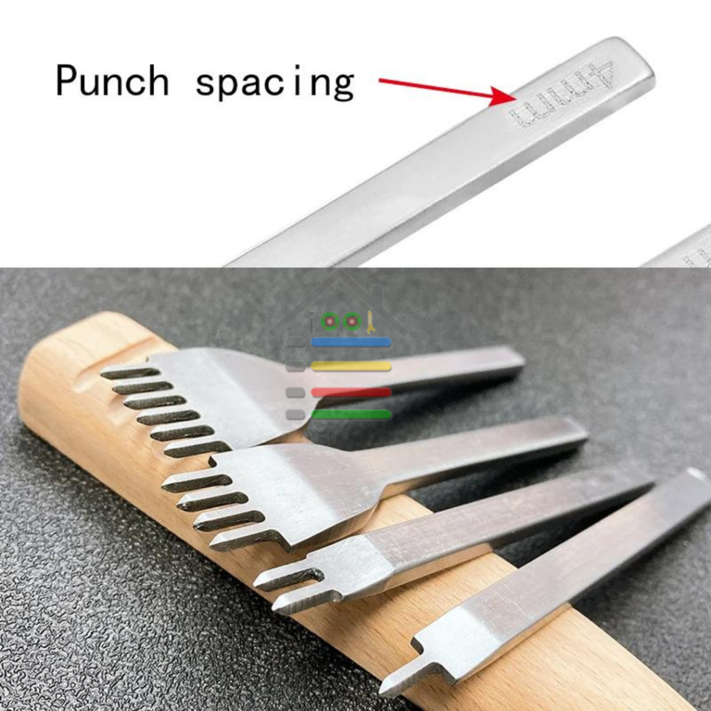 

Promo 4IN1 Pembolong Kulit Set 3-6 MM Lubang 1 2 4 6 Prong