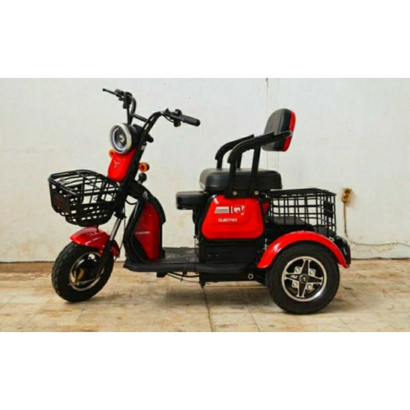 Sepeda motor listrik UWINFLY MALEO roda 3 500 watt