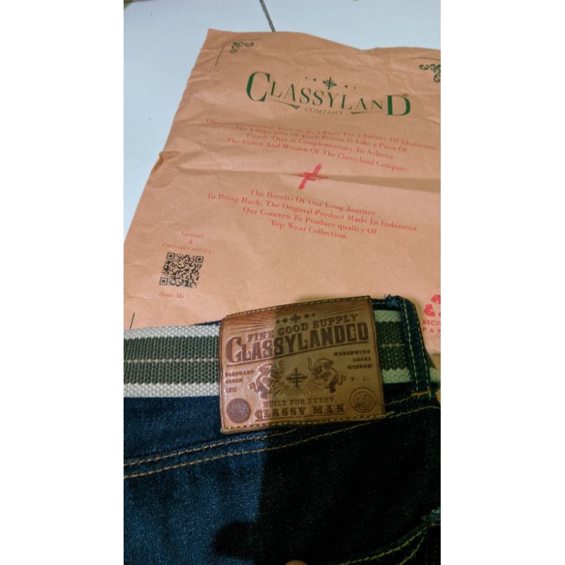 raw denim 15oz classyland