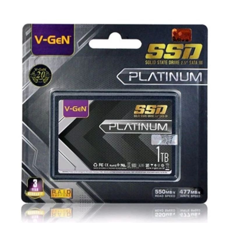 SSD V-Gen 512GB 1TB Sata 3 2.5inch