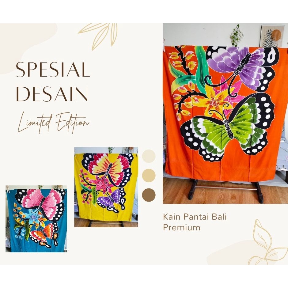 Produkbaligrosir|Kain Pantai Bunga Tebal Jumbo                                           ⠀          