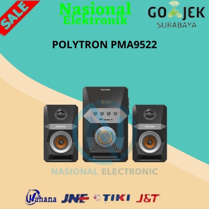 SPEAKER AKTIF POLYTRON PMA9522/SPEAKER AKTIF POLYTRON PMA 9522/POLYTRON PMA9522 BLUETOOTH SPEAKER PM