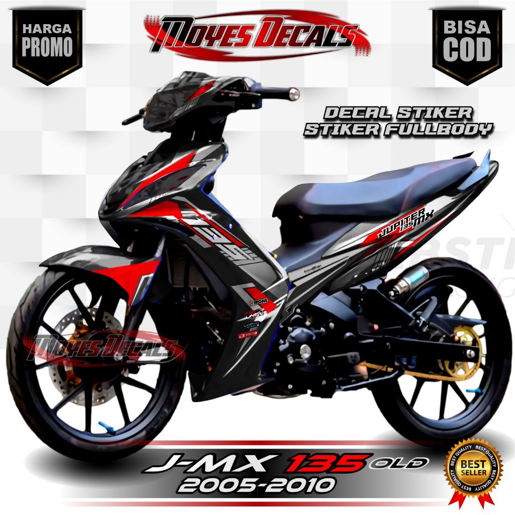 Stiker Fullbody Jupiter Mx 135 OLD / Decal variasi Jupiter Mx 135 MYS396