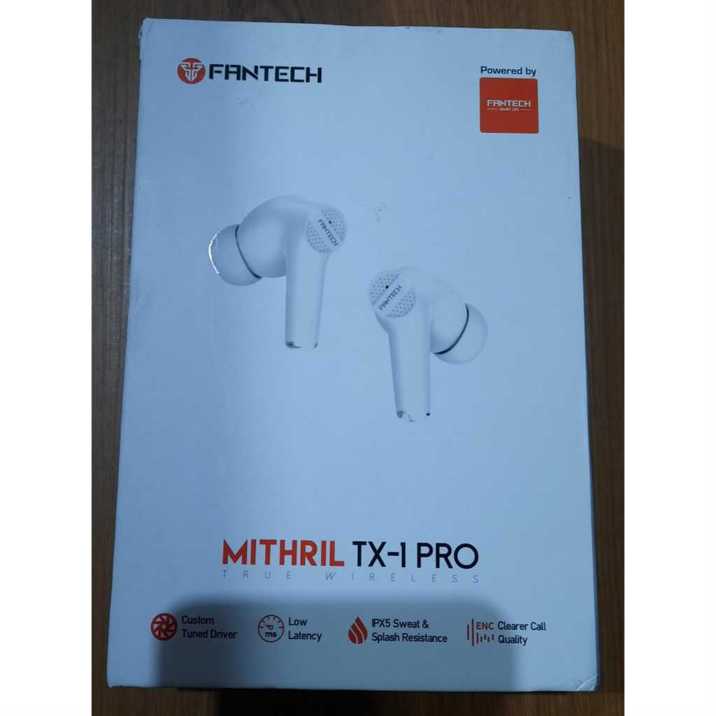 Fantech TX1 Pro Mithril Gaming Earphone TWS Putih