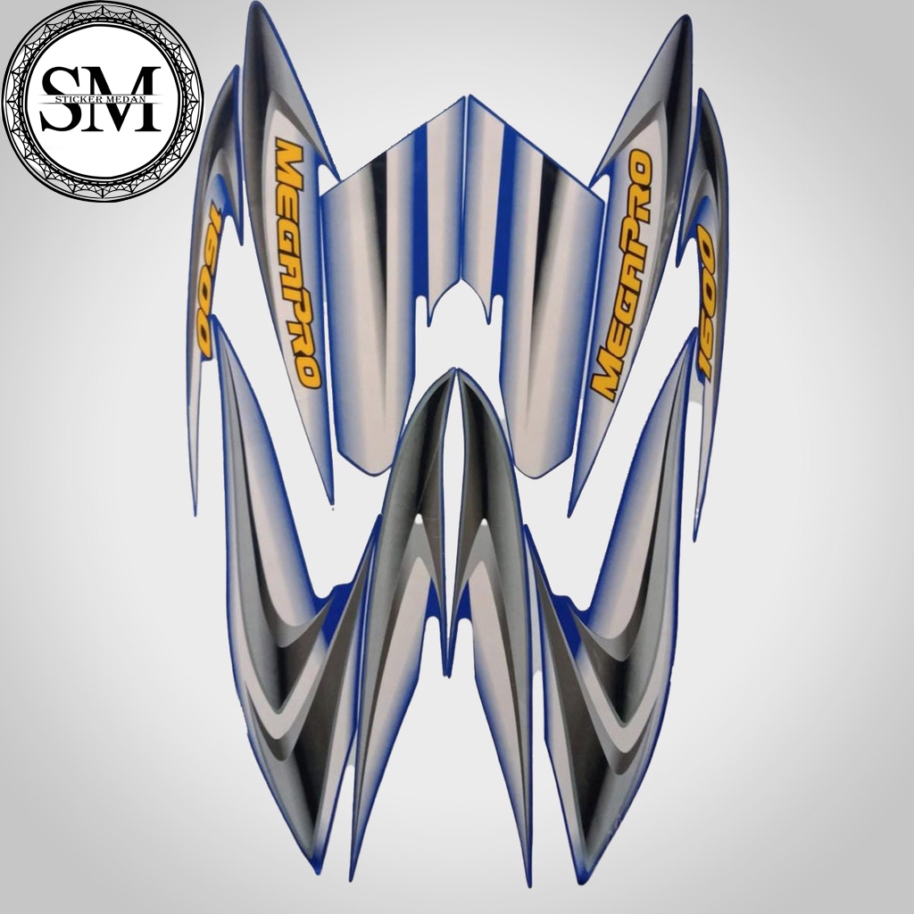 Stiker Striping Mega Pro 2005 - List Stiker Standar Mega Pro 2005 termurah &terlaris